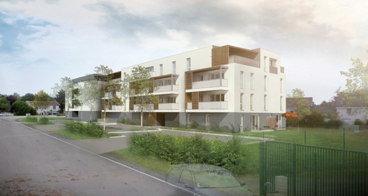 Résidence des Merisiers 30 maisons à l'entrée de Saintes